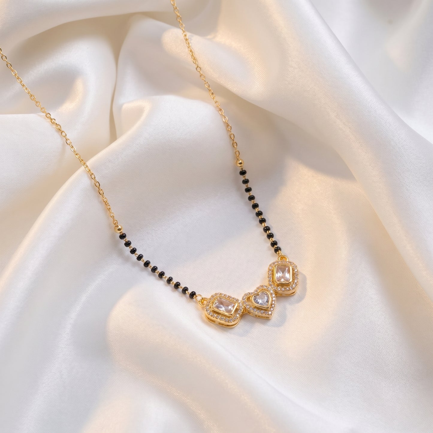 shavitri Gold Plated Mangalsutra