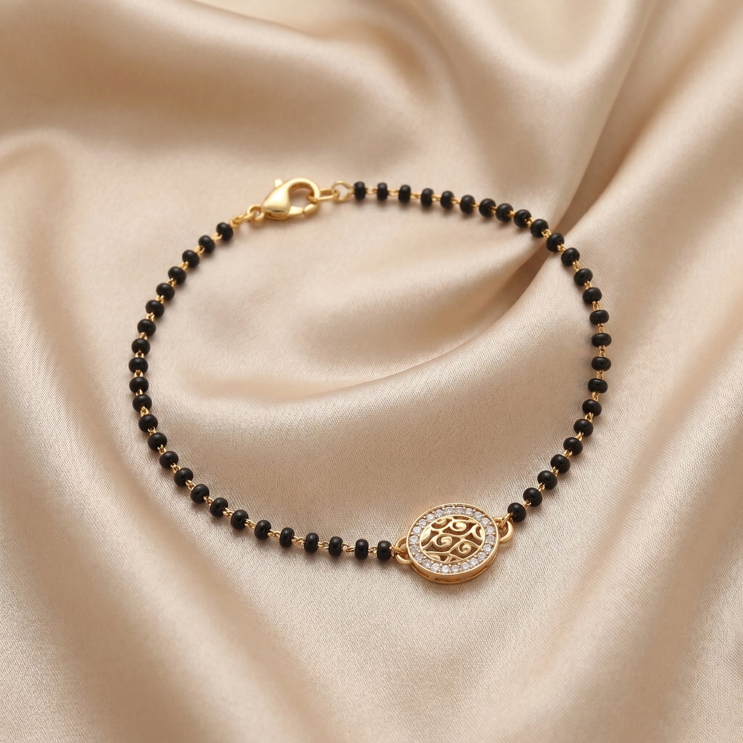 Zoraya Filigree Mangalsutra Bracelet