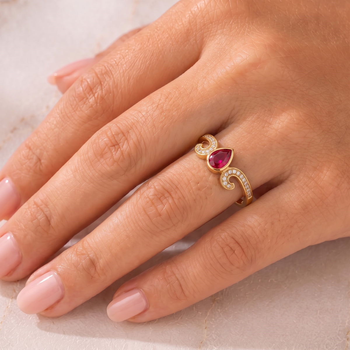 Mila Adjustable Ring