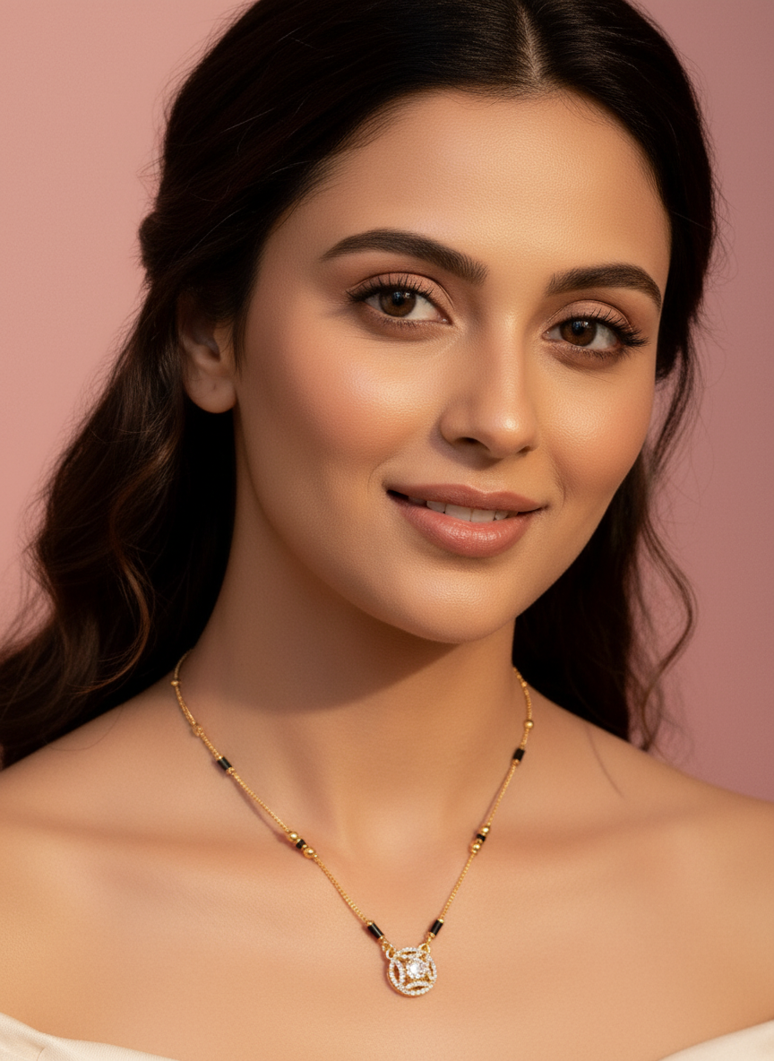 Aashna Gold Plated Mangalsutra