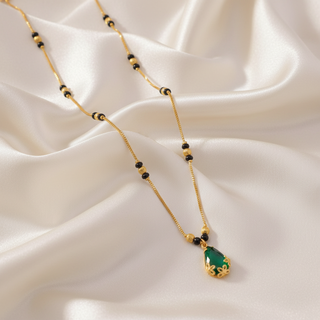 Yuvika Gold Plated Mangalsutra