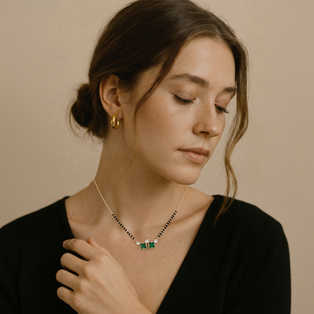 Ira Gold Plated Mangalsutra