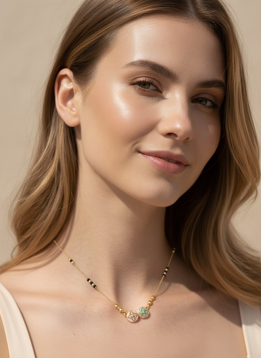 Aaradhya Gold Plated Mangalsutra