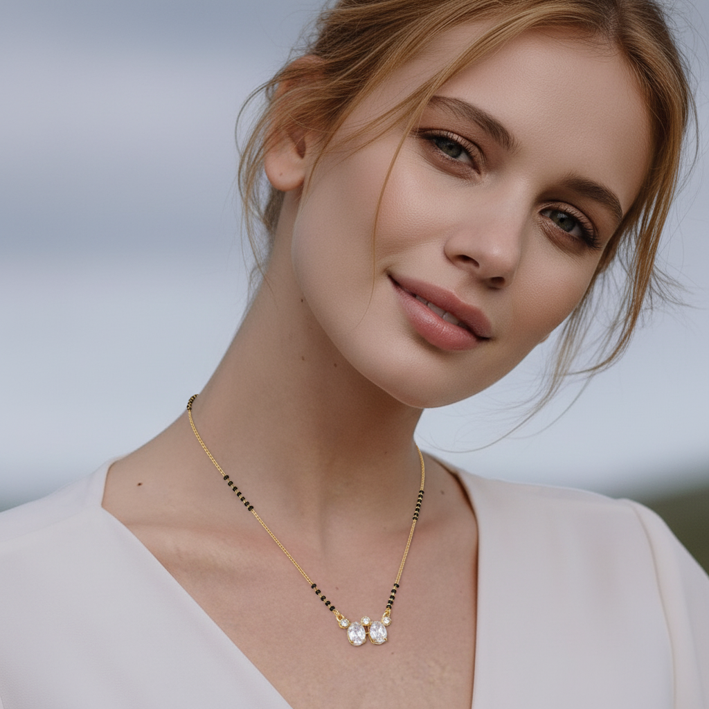 Bhavya Gold Plated Mangalsutra