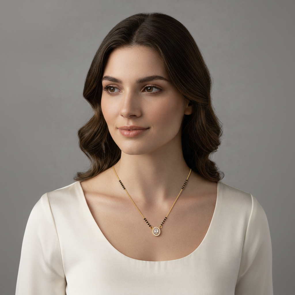Anvitha Gold Plated Mangalsutra