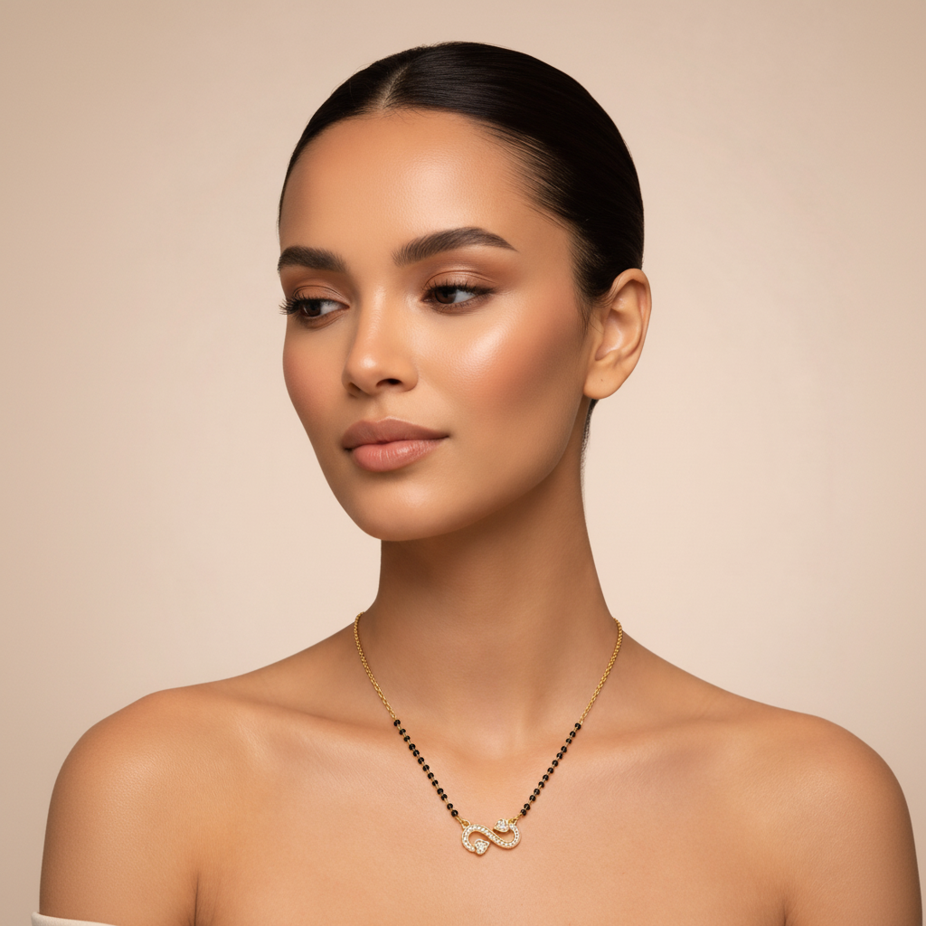 Bhavana Gold Plated Mangalsutra