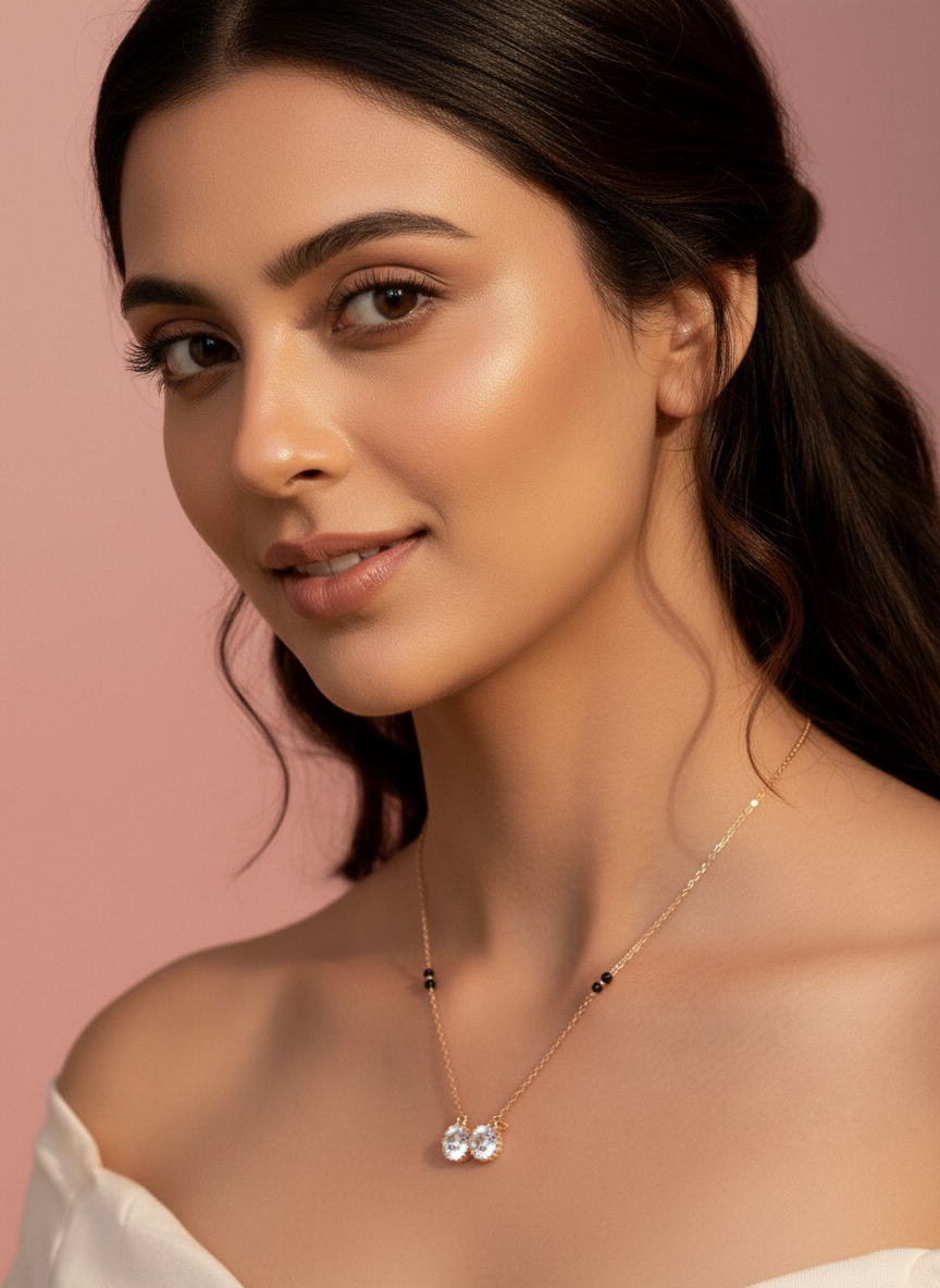 Saroj Gold Plated Mangalsutra
