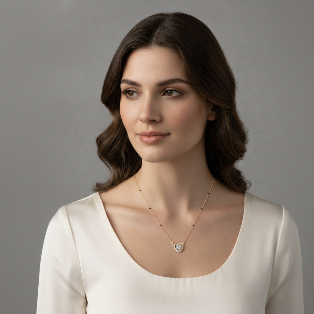 Sana Gold Plated Mangalsutra