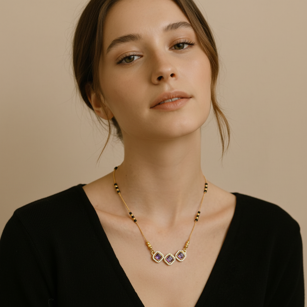 Karishma Gold Plated Mangalsutra