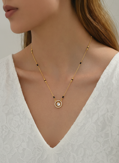 Reetika Gold Plated Mangalsutra