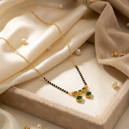 teji Gold Plated Mangalsutra