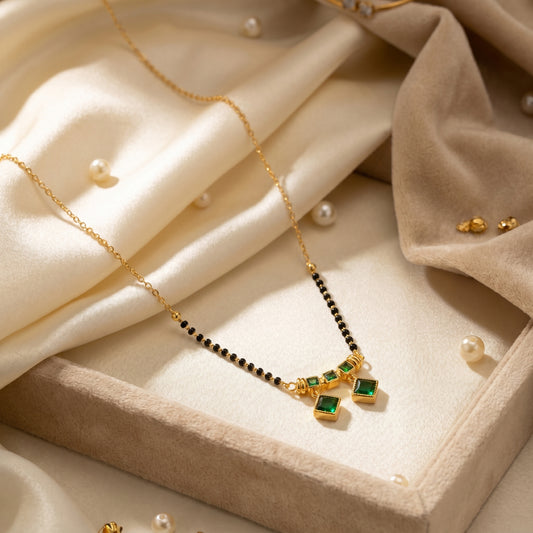 teji Gold Plated Mangalsutra