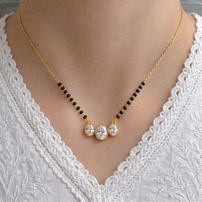 manvi Gold Plated Mangalsutra
