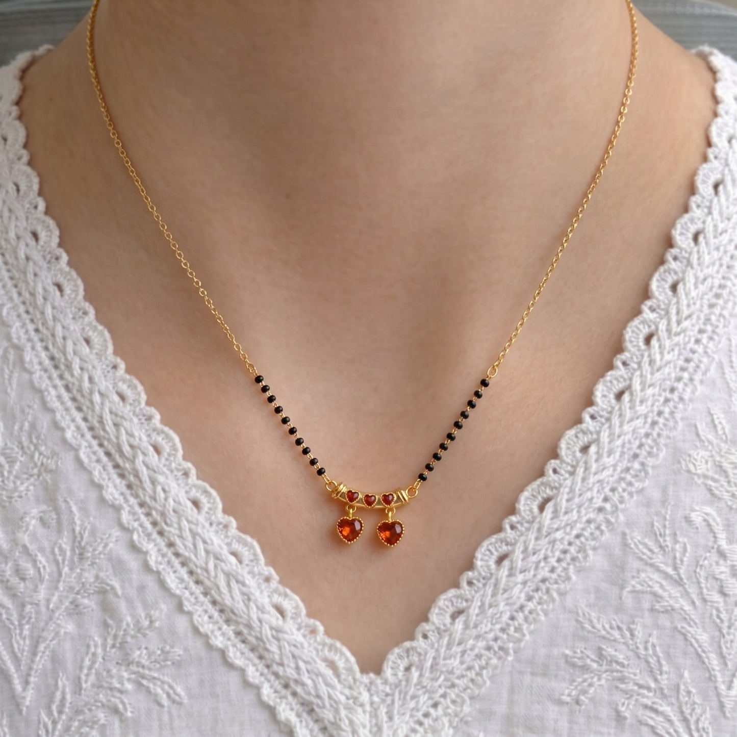 rupal Gold Plated Mangalsutra