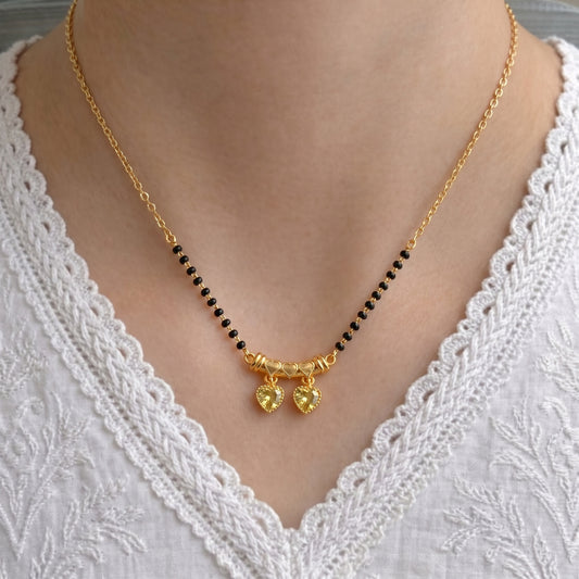 shreyanshi Gold Plated Mangalsutra