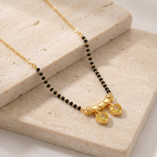 shreyanshi Gold Plated Mangalsutra