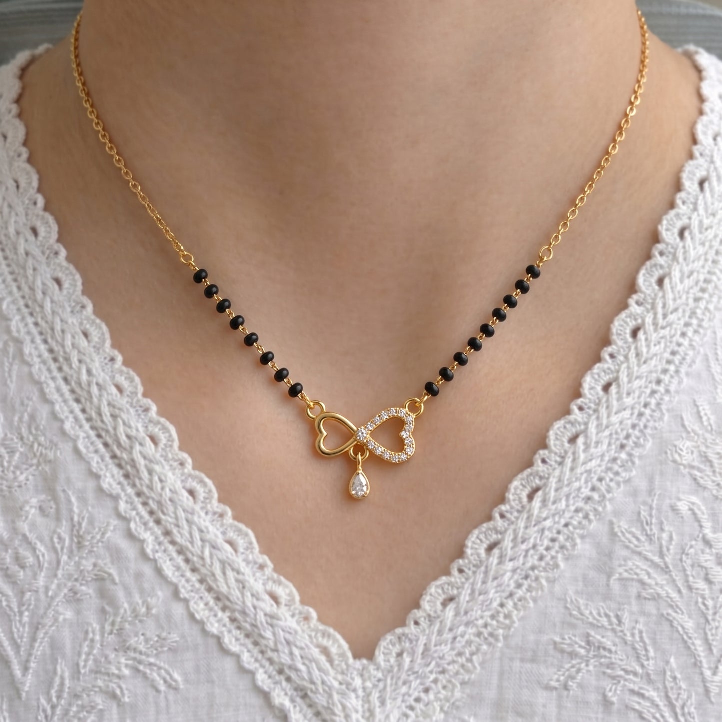 janvi Gold Plated Mangalsutra