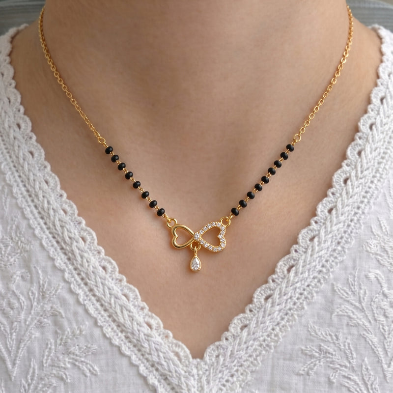 janvi Gold Plated Mangalsutra