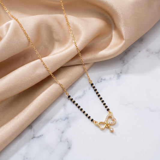 janvi Gold Plated Mangalsutra