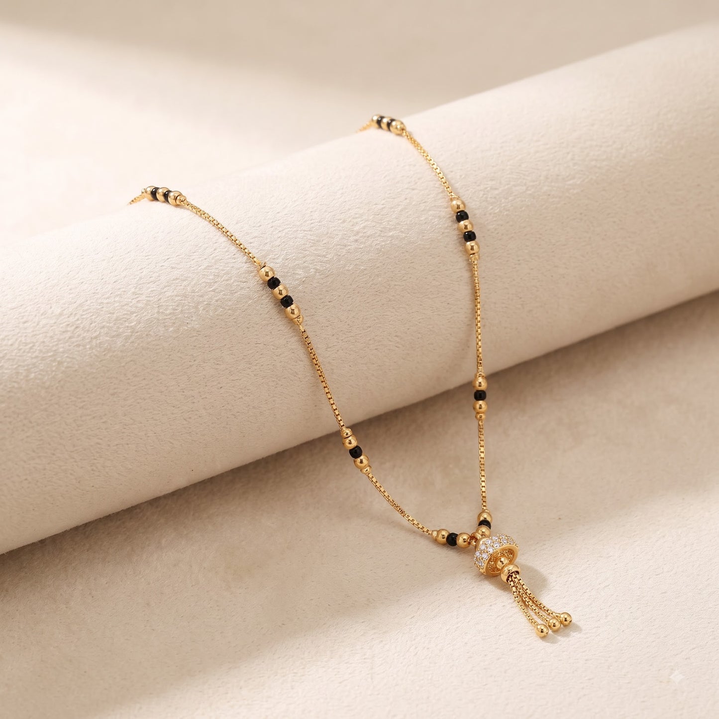 Aavya Gold Plated Mangalsutra