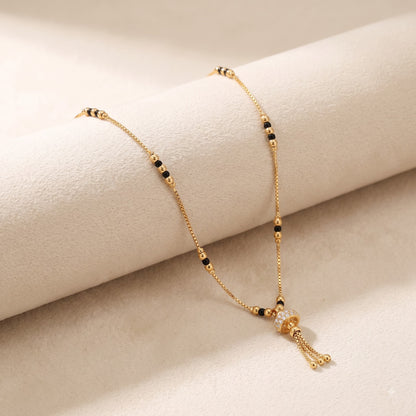Aavya Gold Plated Mangalsutra