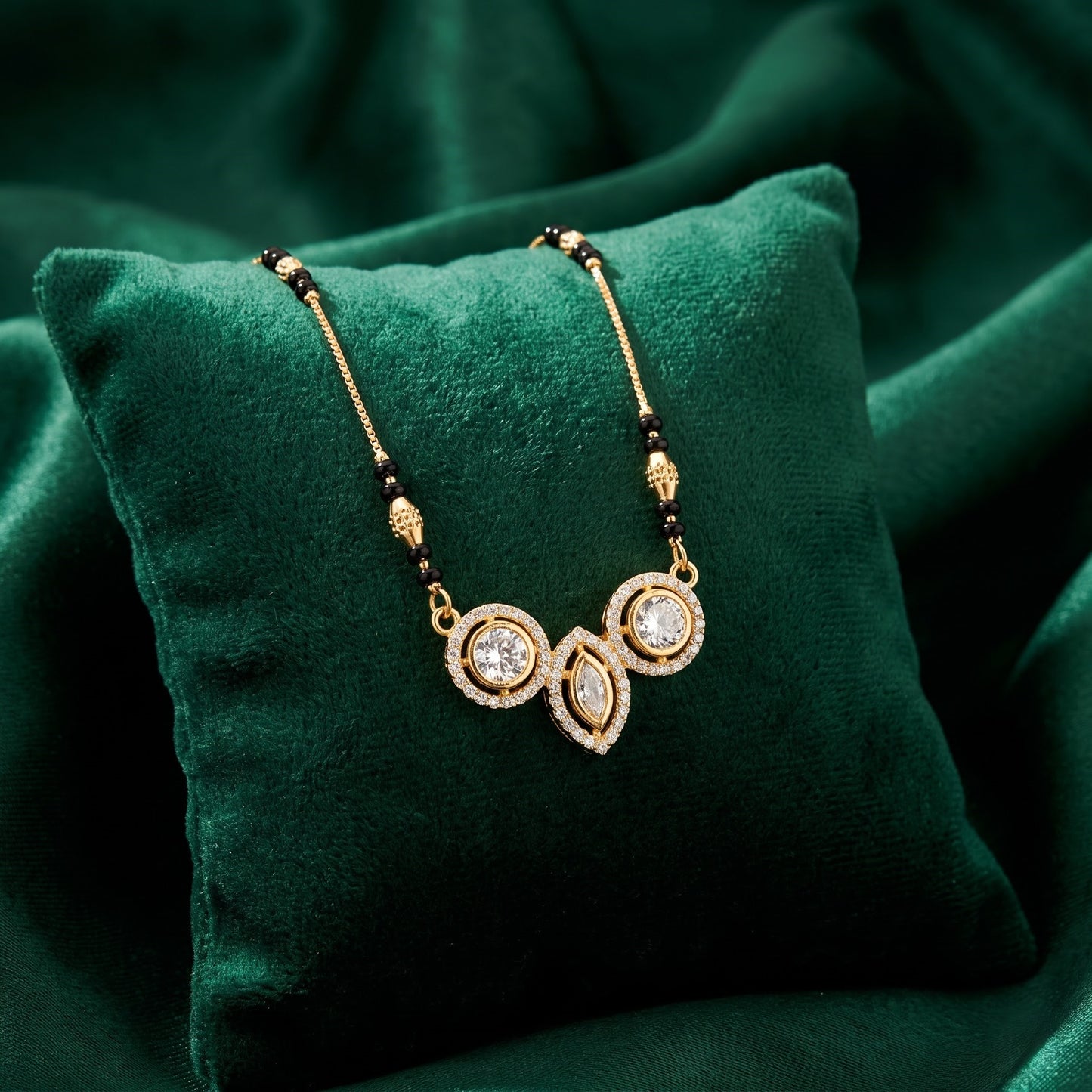 Kashika Gold Plated Mangalsutra