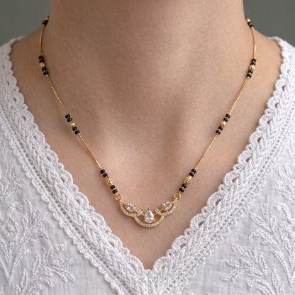 Ruvika Gold Plated Mangalsutra