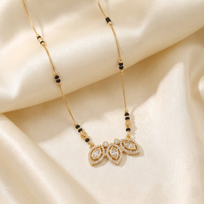 Manya Gold Plated Mangalsutra