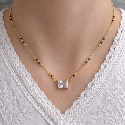 Alesha Gold Plated Mangalsutra