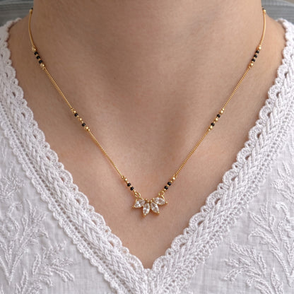 Inshika Gold Plated Mangalsutra
