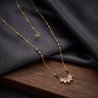 Inshika Gold Plated Mangalsutra