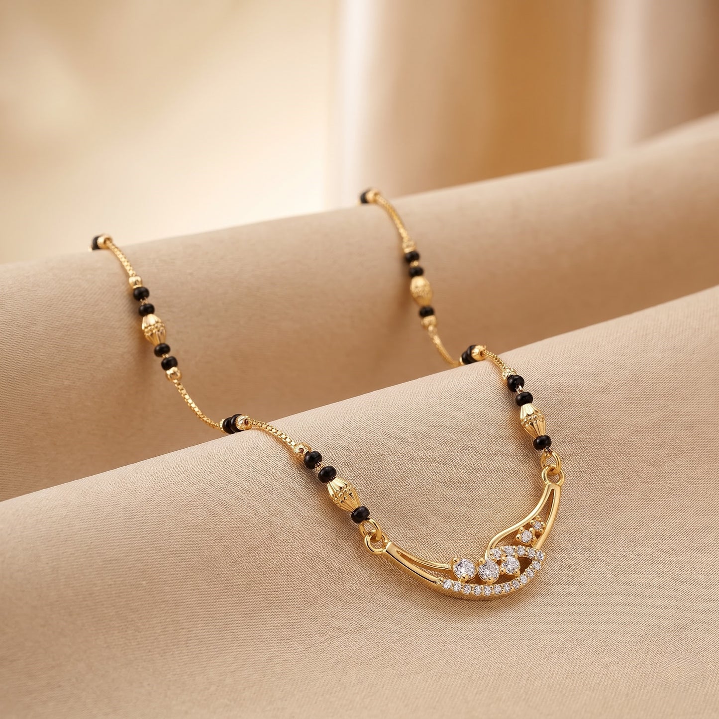 Vamika Gold Plated Mangalsutra