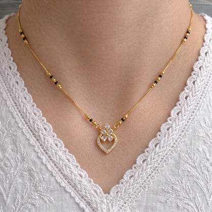 Pranavi Gold Plated Mangalsutra