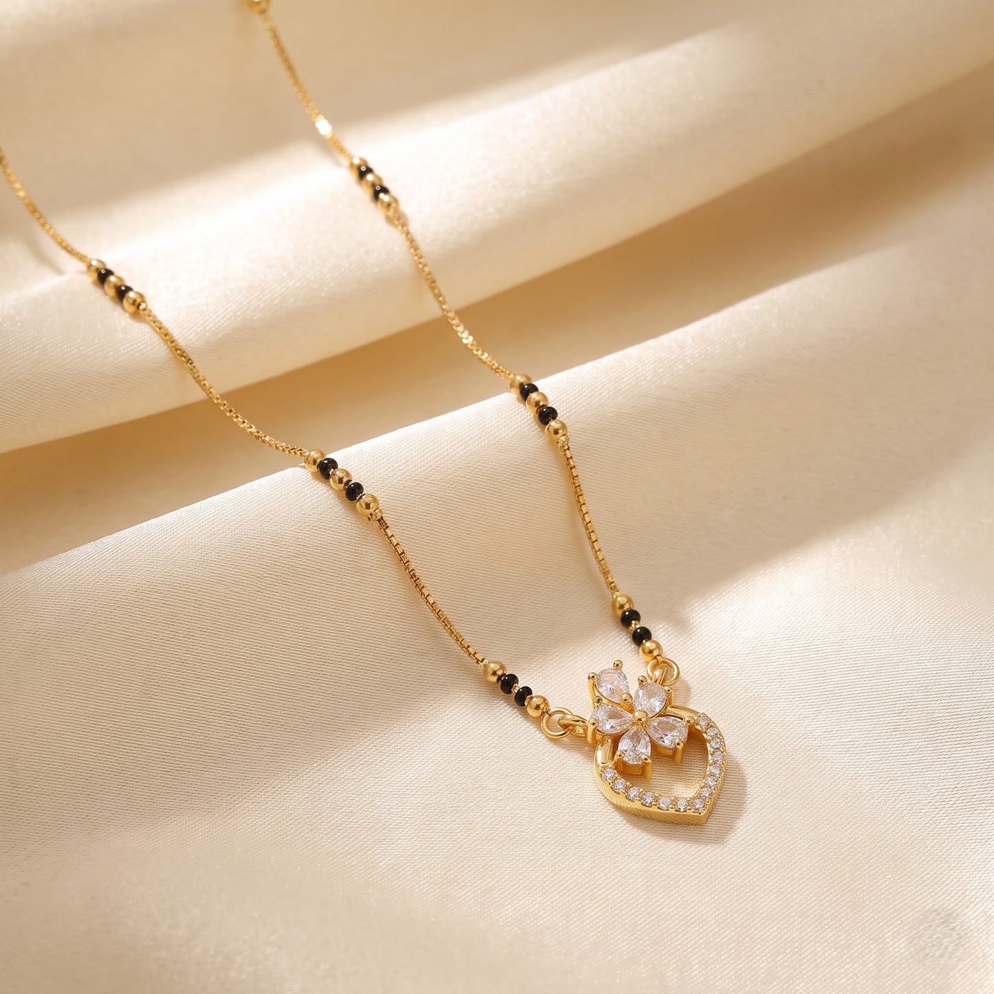 Pranavi Gold Plated Mangalsutra