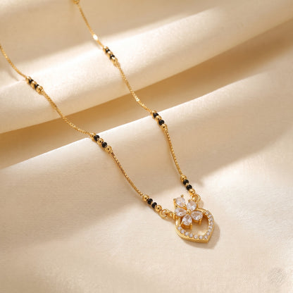 Pranavi Gold Plated Mangalsutra