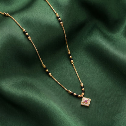 Aroshika Gold Plated Mangalsutra