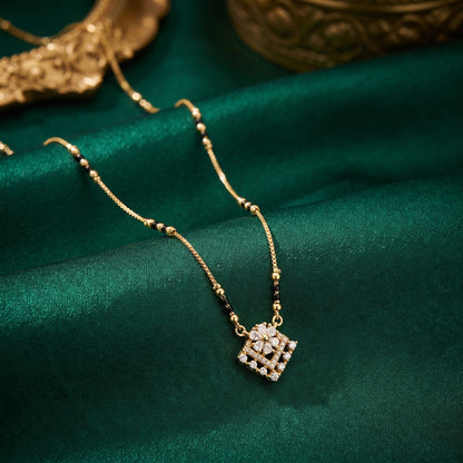 Aashvi Gold Plated Mangalsutra