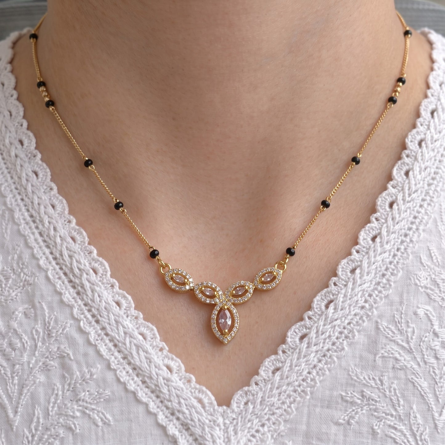 Mahira Gold Plated Mangalsutra