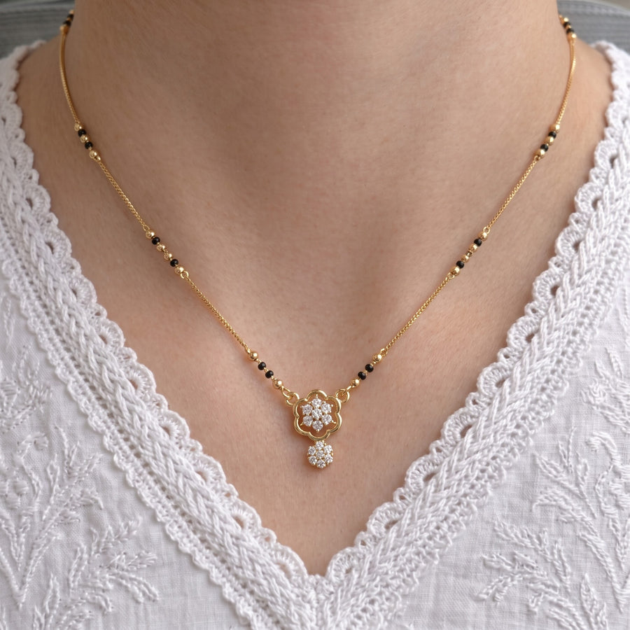 Samyukta Gold Plated Mangalsutra