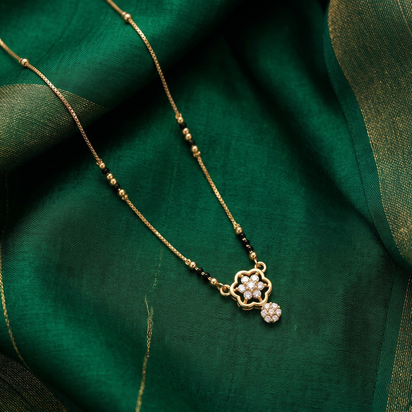 Samyukta Gold Plated Mangalsutra