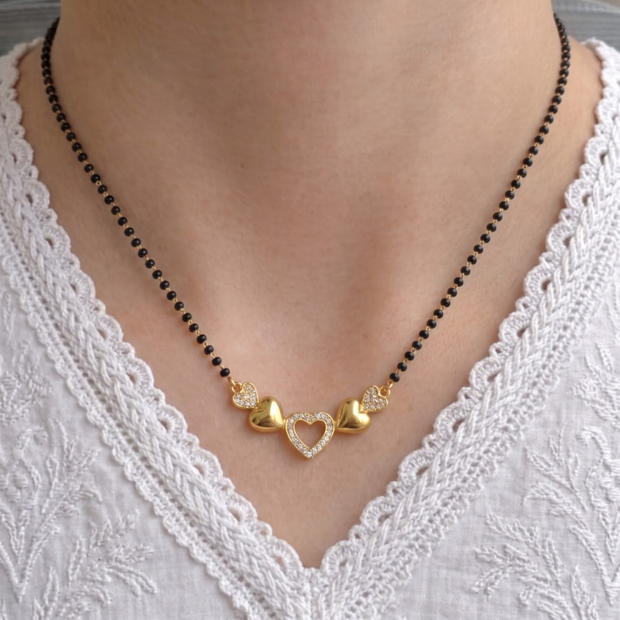 Aadriti Gold Plated Mangalsutra