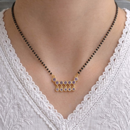 Yutika Gold Plated Mangalsutra