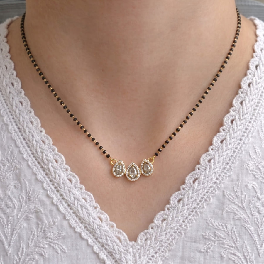 Gauravi Gold Plated Mangalsutra