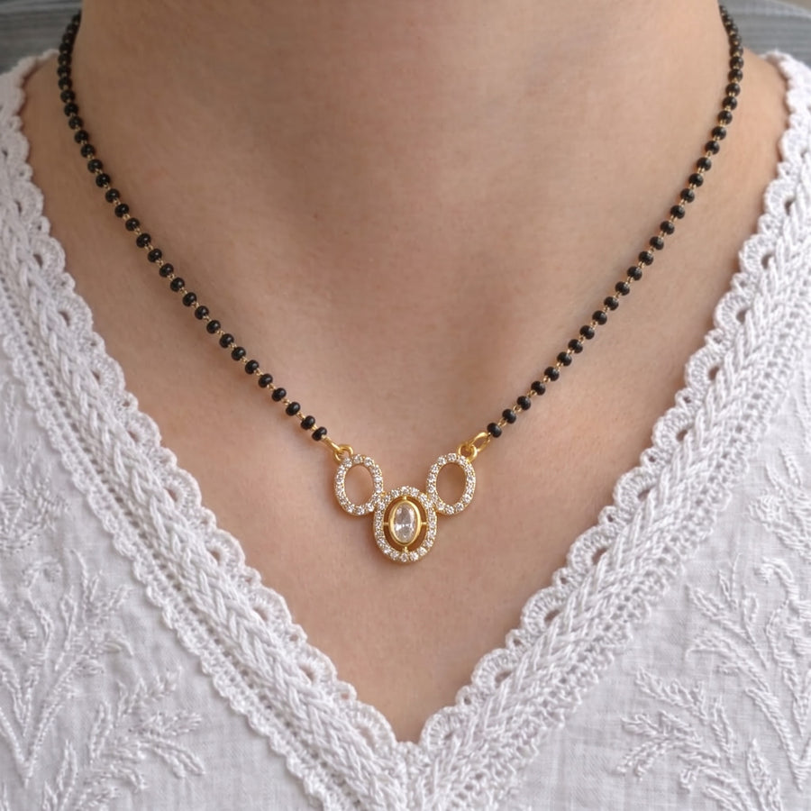 Hansika Gold Plated Mangalsutra