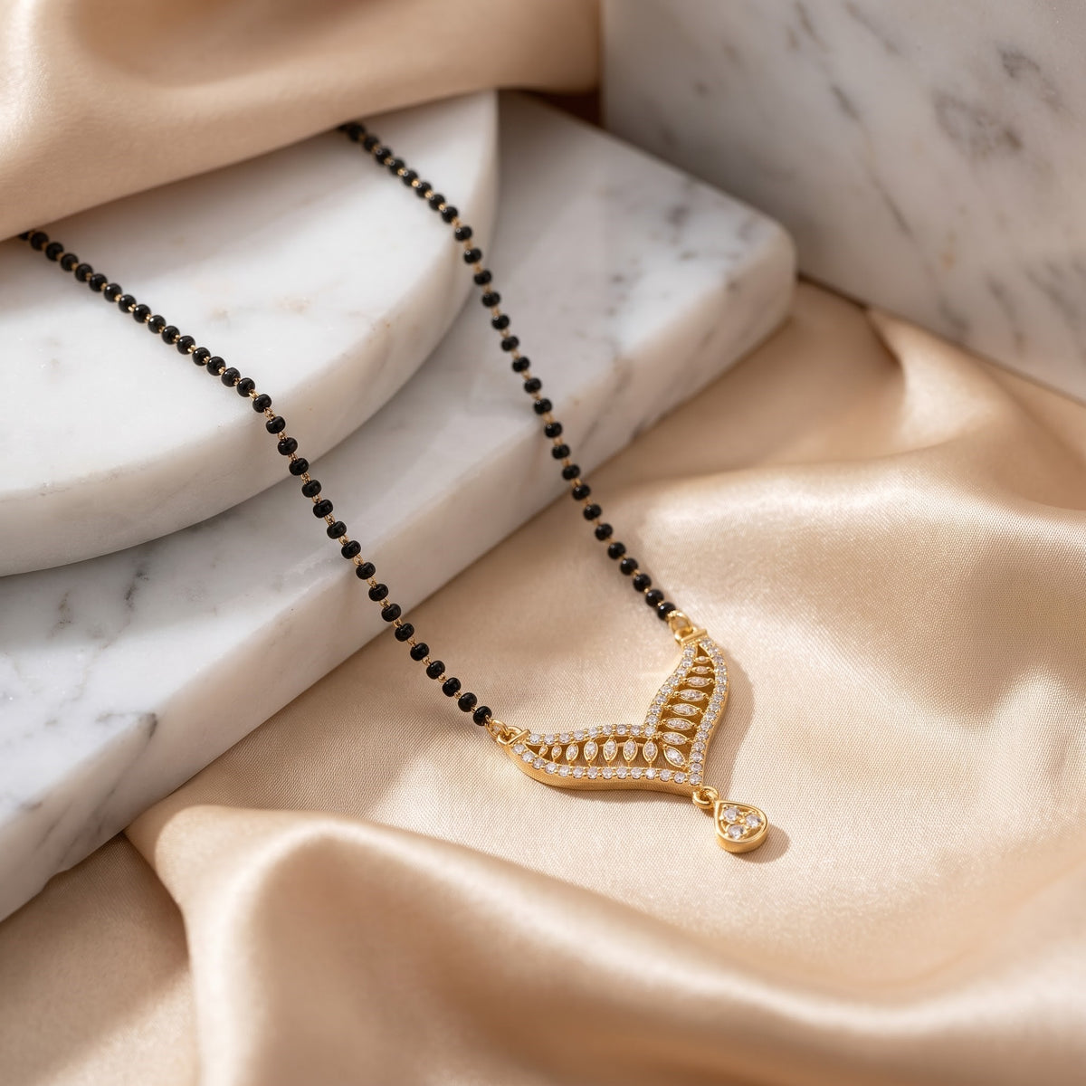 Oviya Gold Plated Mangalsutra
