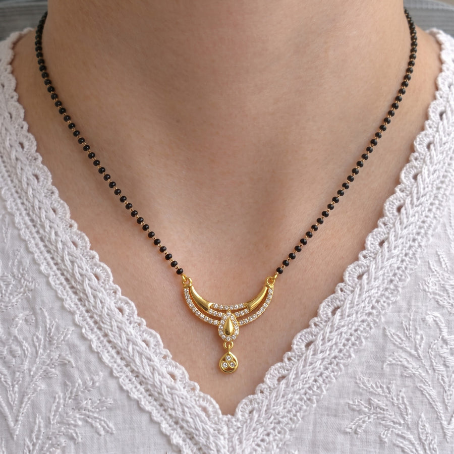 Pranusha Gold Plated Mangalsutra