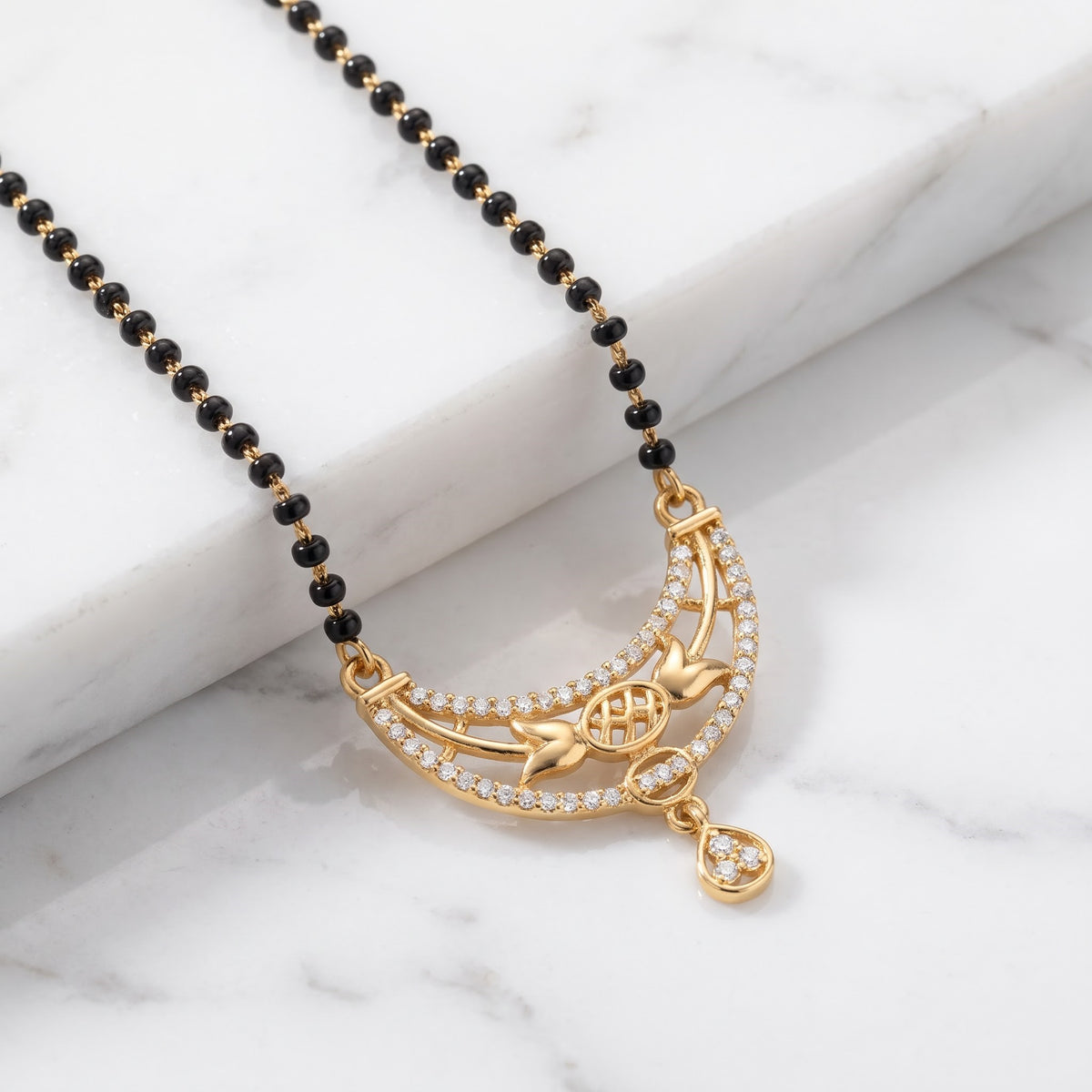 Rujuta Gold Plated Mangalsutra