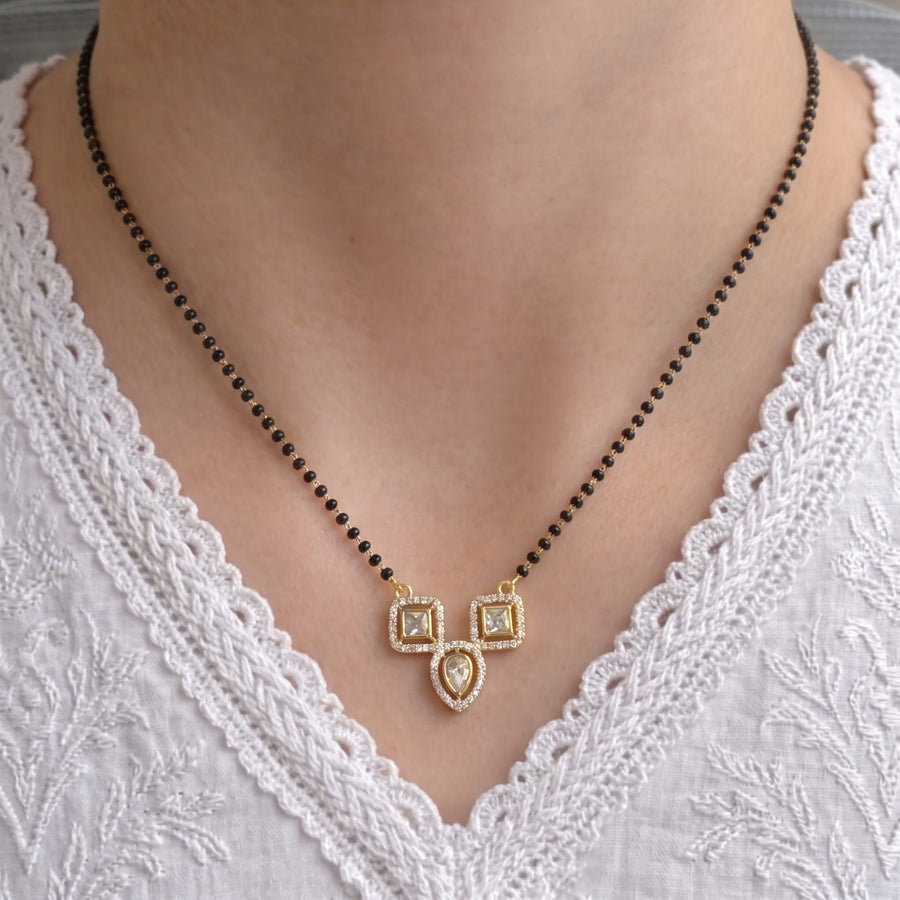 Vyanika Gold Plated Mangalsutra
