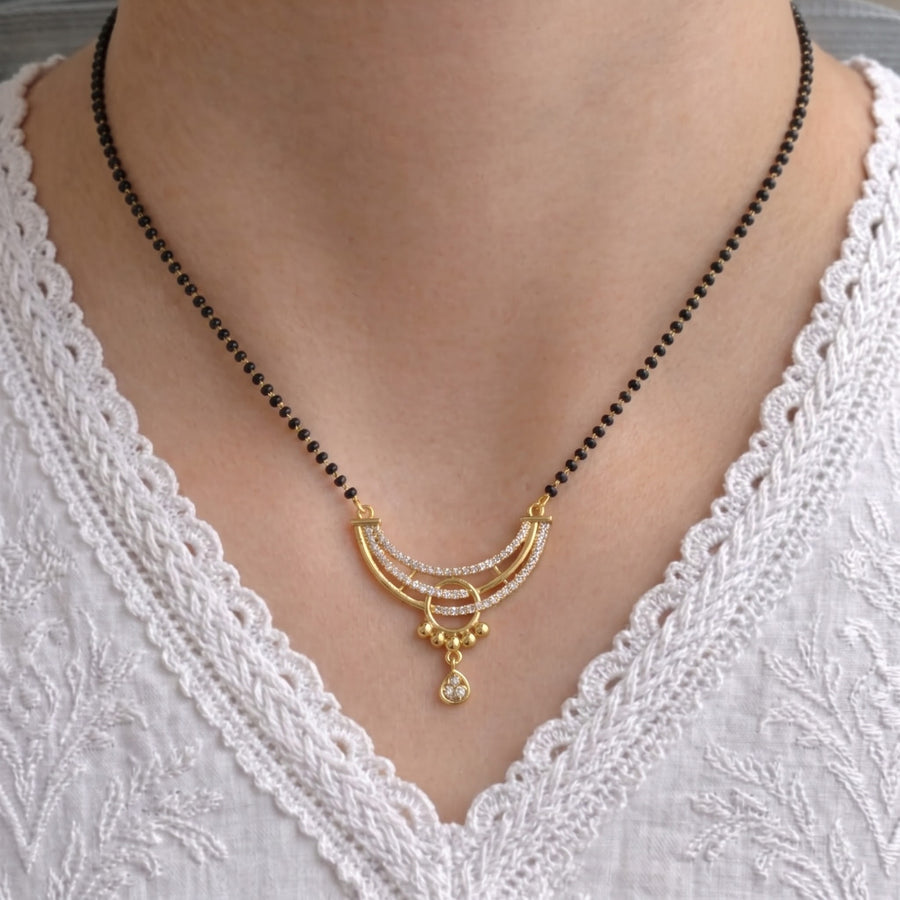 Varnavi Gold Plated Mangalsutra