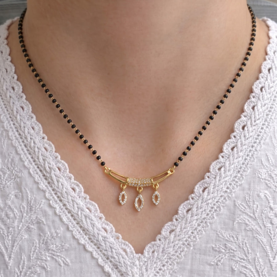 Tanirika Gold Plated Mangalsutra